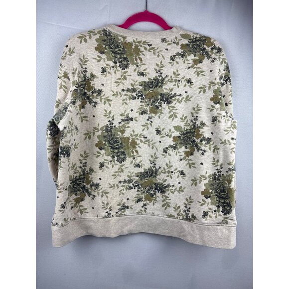 Classic Elements Floral Pattern Sweatshirt - Picture 4 of 5